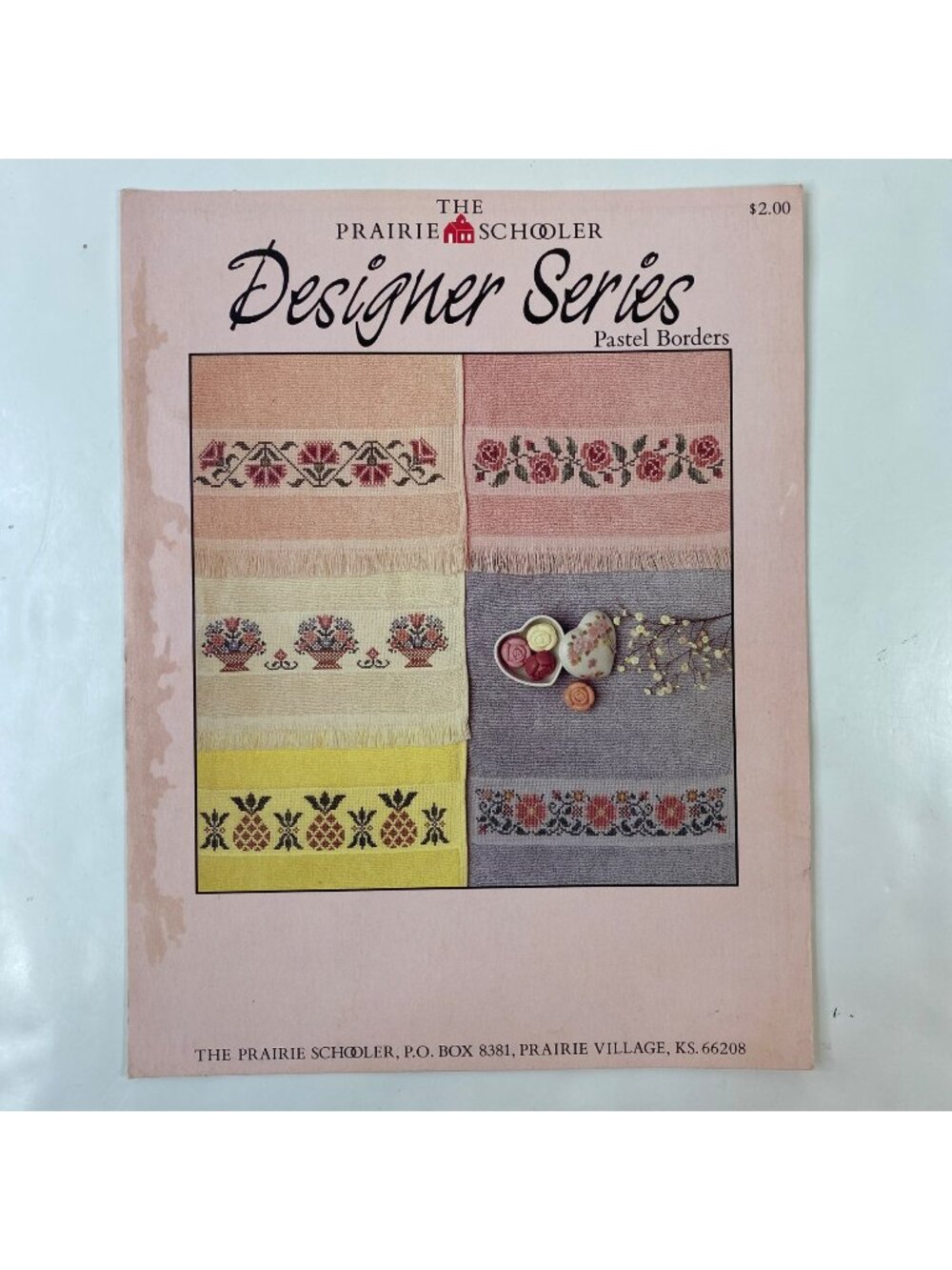 The Prairie Schooler Designer Series Pastel Borders Cross Stitch Pattern Booklet